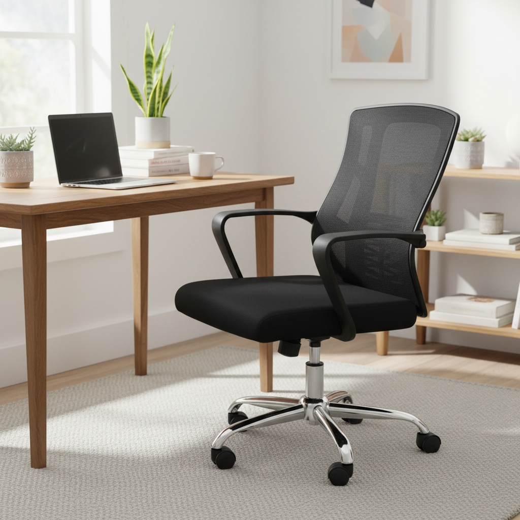 Office Chair Black IH 255 H BLK | Premium Ergonomic Seating Dubai UAE