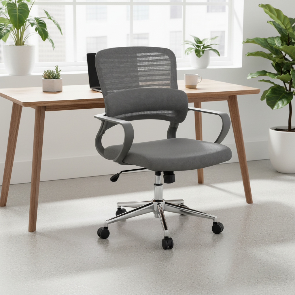 Office Chair Black IH 4008 GRY | Premium Ergonomic Seating UAE