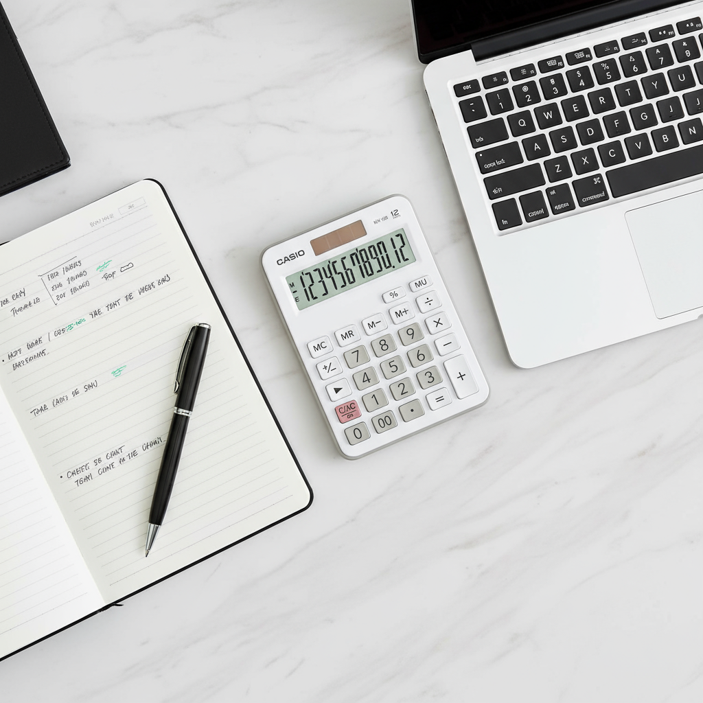 Casio MX-12 Desktop Calculator 12-Digit | Solar Dual Power Office Calculator UAE