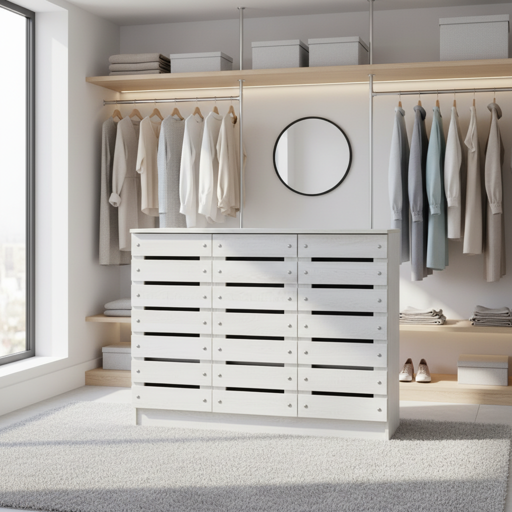 White Oak Book Cabinet IH 513 | Premium Office Storage UAE