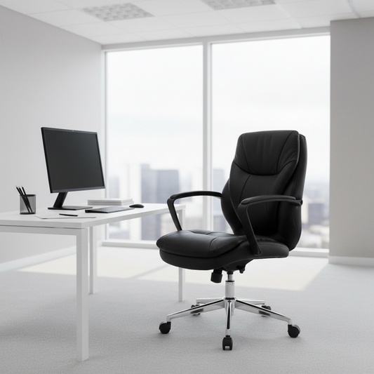 Heavy Duty Medium Back Executive Chair | SENOR MB | UAE