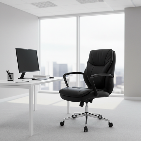 Heavy Duty Medium Back Executive Chair | SENOR MB | UAE