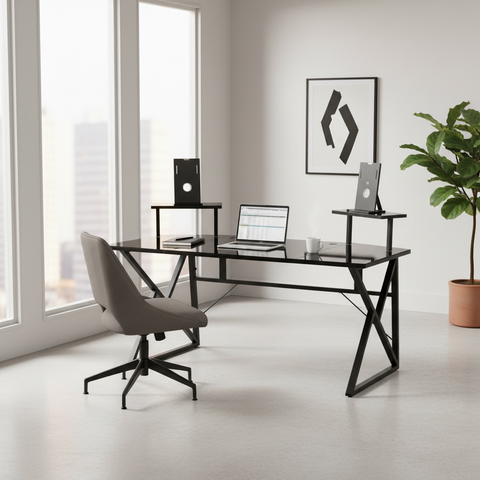 Gaming Table Black 120x60x75cm IH 129 BLK | Premium Gaming Desk UAE