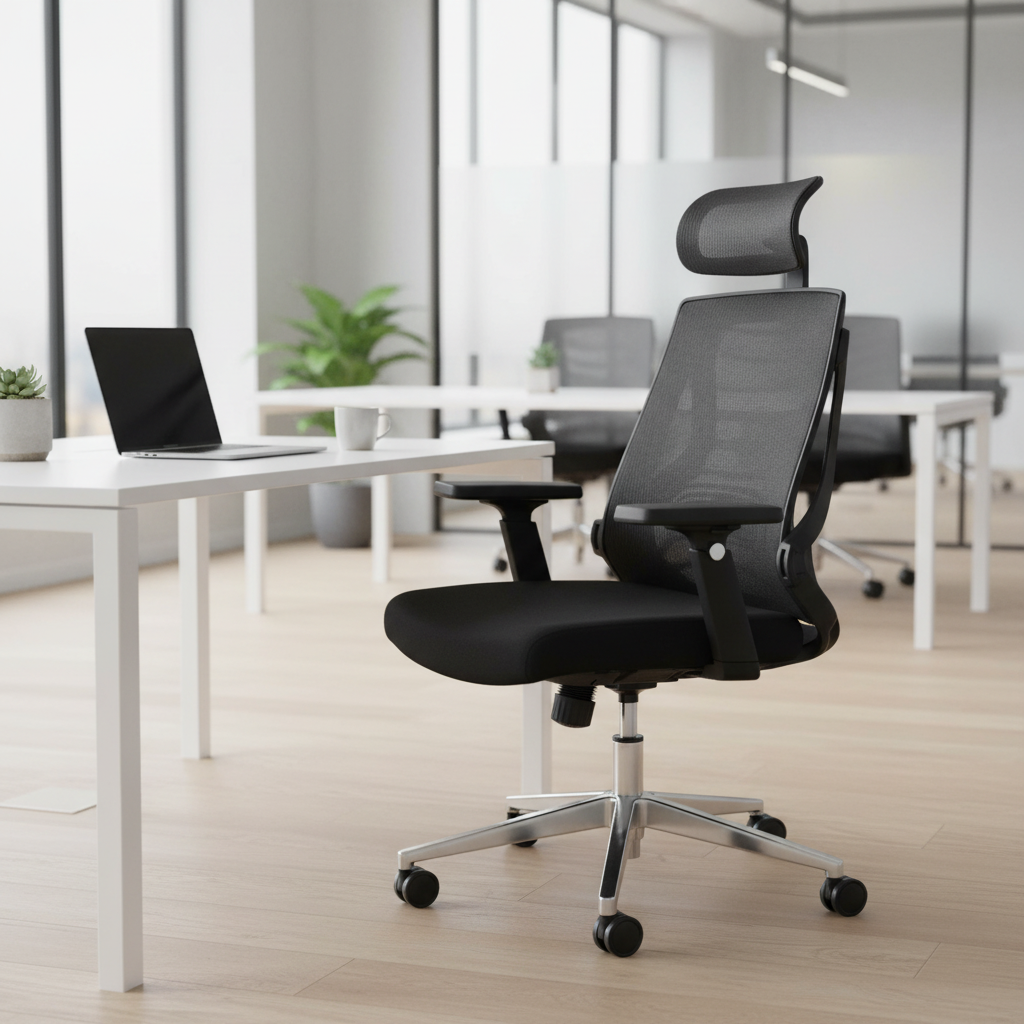 Office Chair Black IH-8805 | Premium Ergonomic Seating UAE | Dubai Abu Dhabi Sharjah
