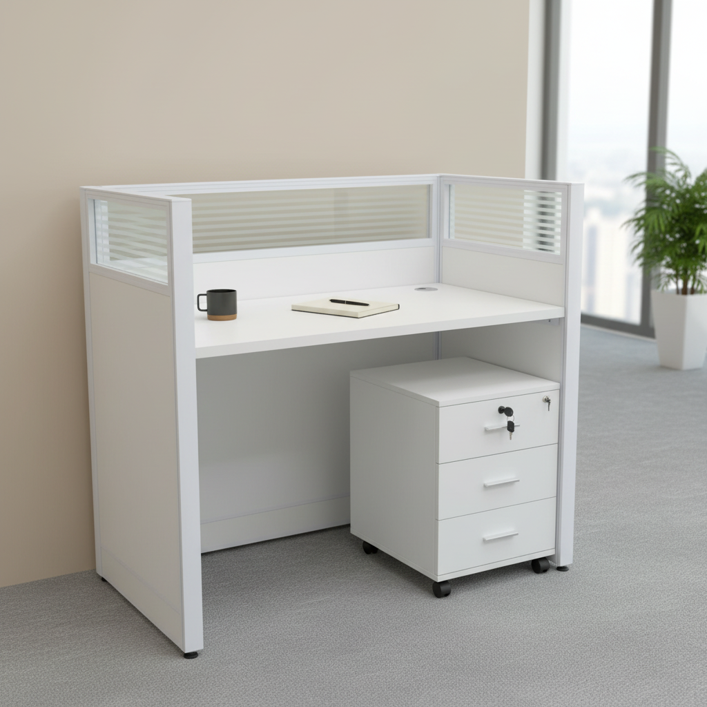 Single Person Workstation IH 630(0.8)M | Home Office Desk UAE