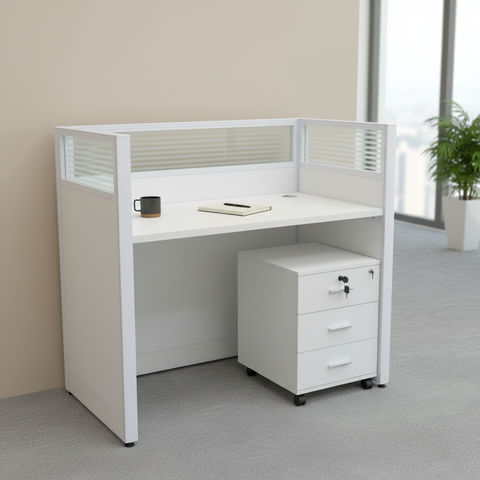 Single Person Workstation IH 630(0.8)M | Home Office Desk UAE