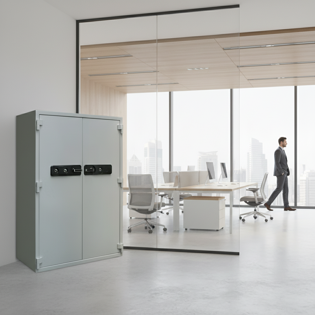 Eagle Safes Fire Resistant Safe SS-700K+K Dubai Abu Dhabi UAE - 2 Key Locks Security Safe