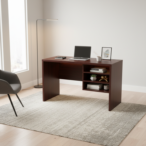 Premium Cherry Office Desk | UAE-Wide Delivery | INFINI HOMES