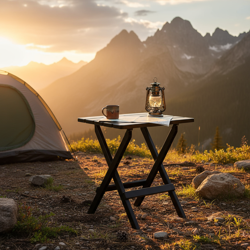 Premium Folding Camping Table UAE | Portable Outdoor Furniture Dubai Abu Dhabi