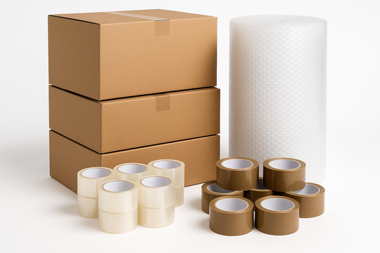 مجموعة التعبئة والتغليف المتميزة الإمارات - طقم النقل والشحن الكامل دبي أبوظبي | Premium Packing Supplies Kit UAE Moving Shipping Set Dubai Abu Dhabi INFINI HOMES