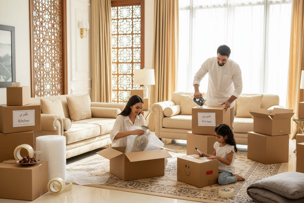 Premium Packaging Combo UAE - Bulk Packing Tape & Moving Boxes Dubai | Best Shipping Supplies