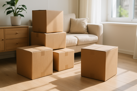 Carton Box 30x30x30cm Dubai | Heavy Duty Shipping Box UAE | 5-Ply Corrugated Packaging