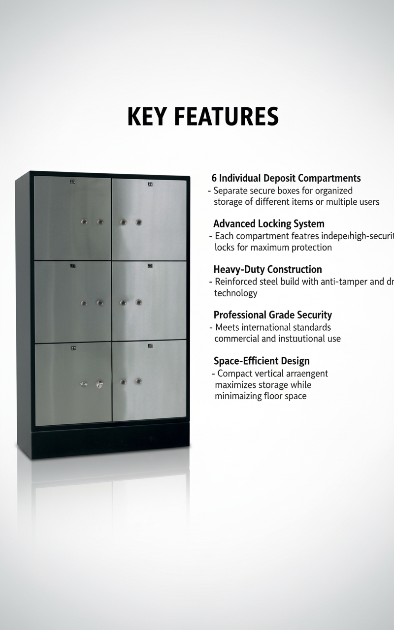 Valberg DB-6 Deposit Boxes UAE - Professional Security Storage Dubai