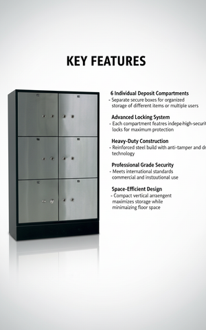 Valberg DB-6 Deposit Boxes UAE - Professional Security Storage Dubai