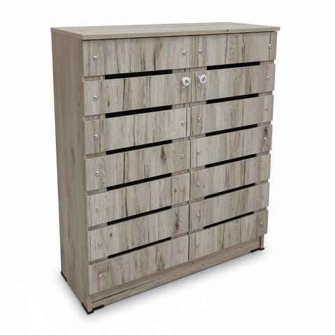 Premium Wenge Shelving Unit IH 512 | Office Storage UAE Beige