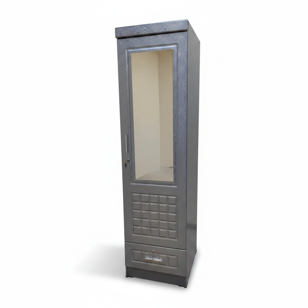 Single Door Wardrobe IH 711 White Finish – Premium Storage Solution | Dubai UAE