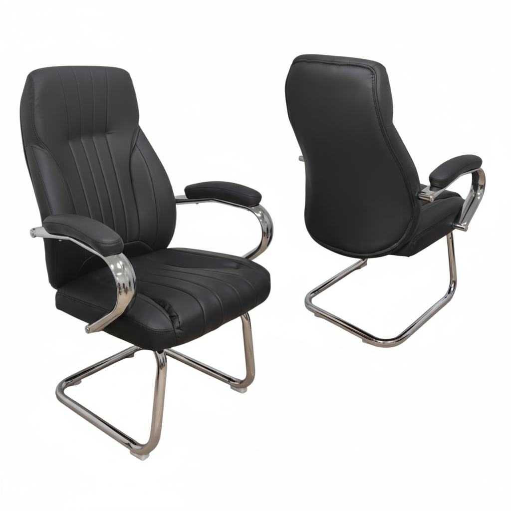 IH 923V PU Visitor Chair | Office Guest Seating UAE