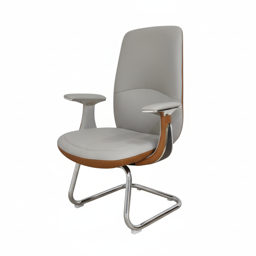 Premium PU Visitor Chair IH C52 | Office Seating Dubai UAE