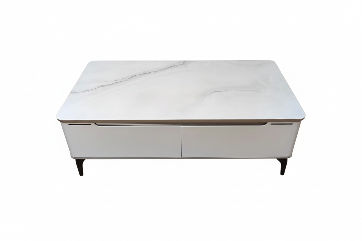 Ceramic Top High Gloss Center Table | IH E07-17 | 130×65×50 cm