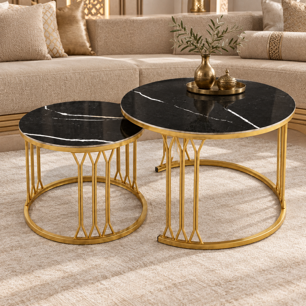 Black Gold Coffee Table SBF-CT54-2 | UAE