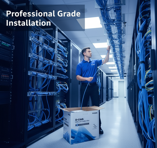 D-Link CAT 6 UTP Ethernet Cable - 305 Meter Roll (1000ft) Network Cable