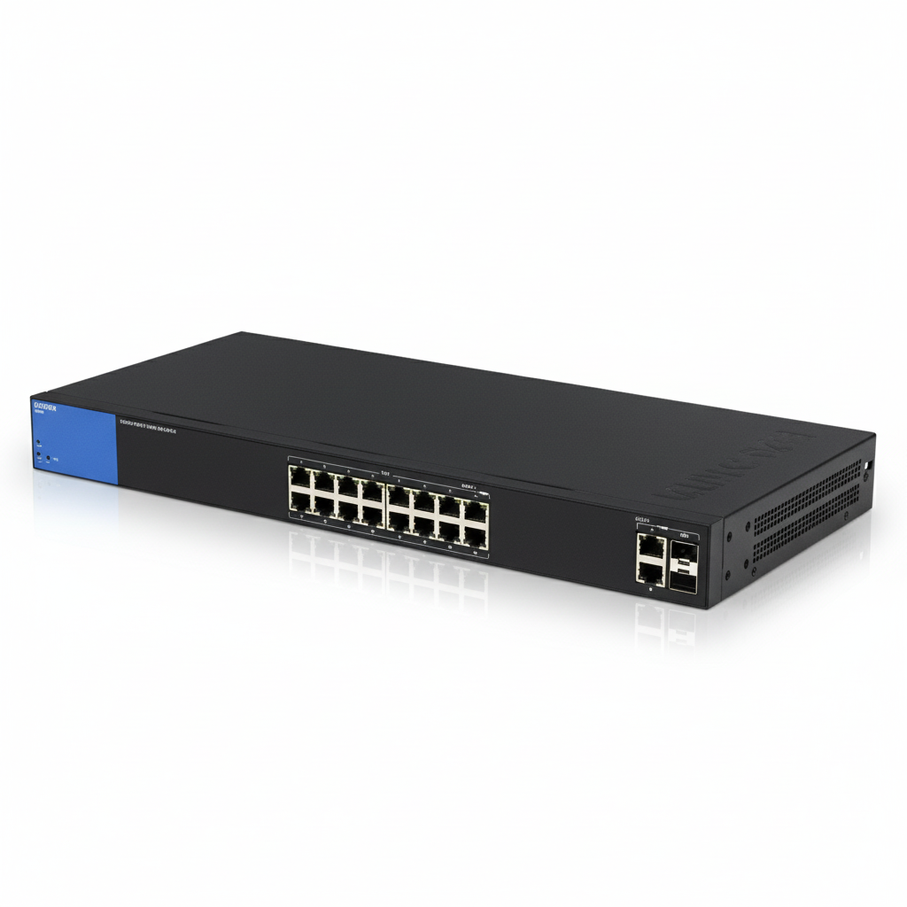 Linksys LGS310MPC 8-Port Managed Gigabit PoE Switch UAE | 124W PoE+ Budget | Dubai Abu Dhabi Sharjah Ajman Umm Al Quwain Ras Al Khaimah Fujairah | UAE-Wide Delivery