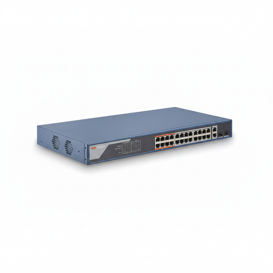 Hikvision DS-3E1326P-EI 24-Port Fast Ethernet Smart PoE Switch UAE | Dubai Abu Dhabi Sharjah Ajman Umm Al Quwain Ras Al Khaimah Fujairah