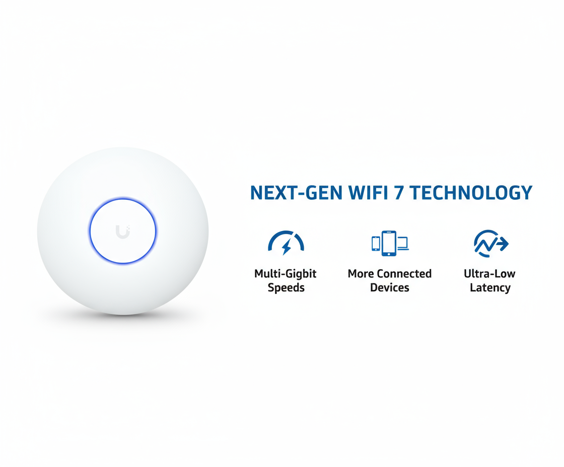 Ubiquiti UniFi U7 Lite WiFi 7 Access Point - Next-Gen Wireless AP