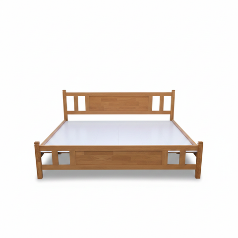 Wooden King Size Bed 180x190cm | Maple | IH 102
