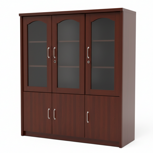 Book Cabinet Mahogany IH 903 MHG | Premium Office Storage UAE