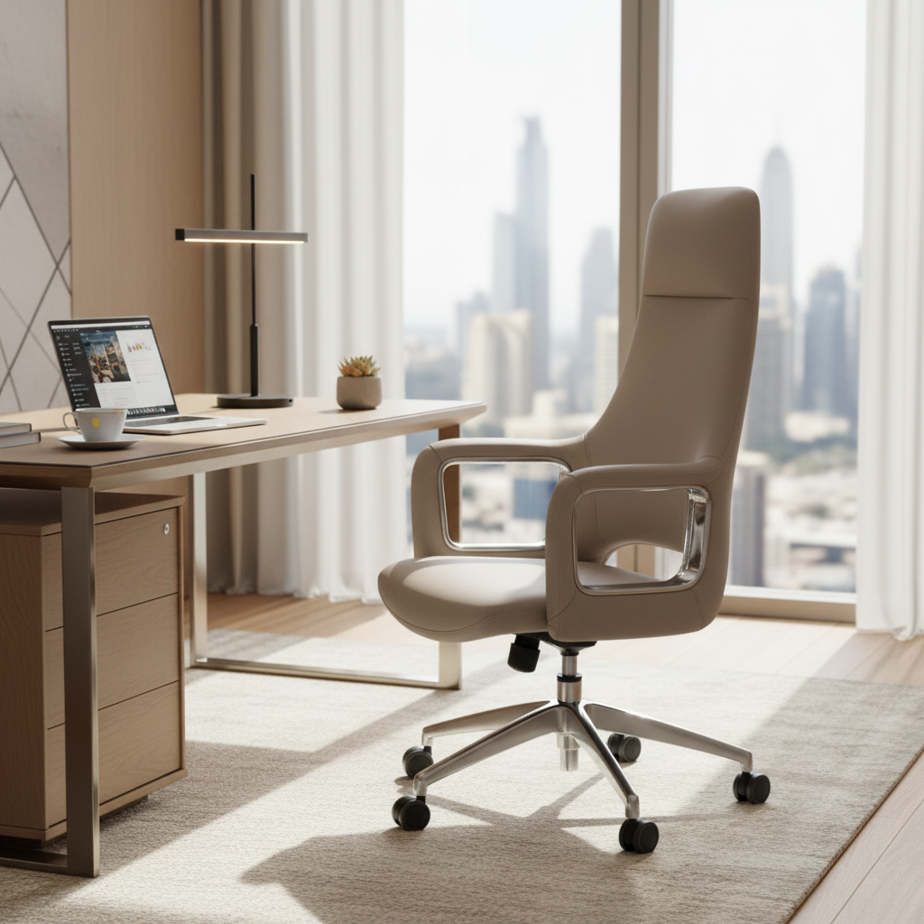 Executive Meeting Table Chairs UAE | Premium Office Seating