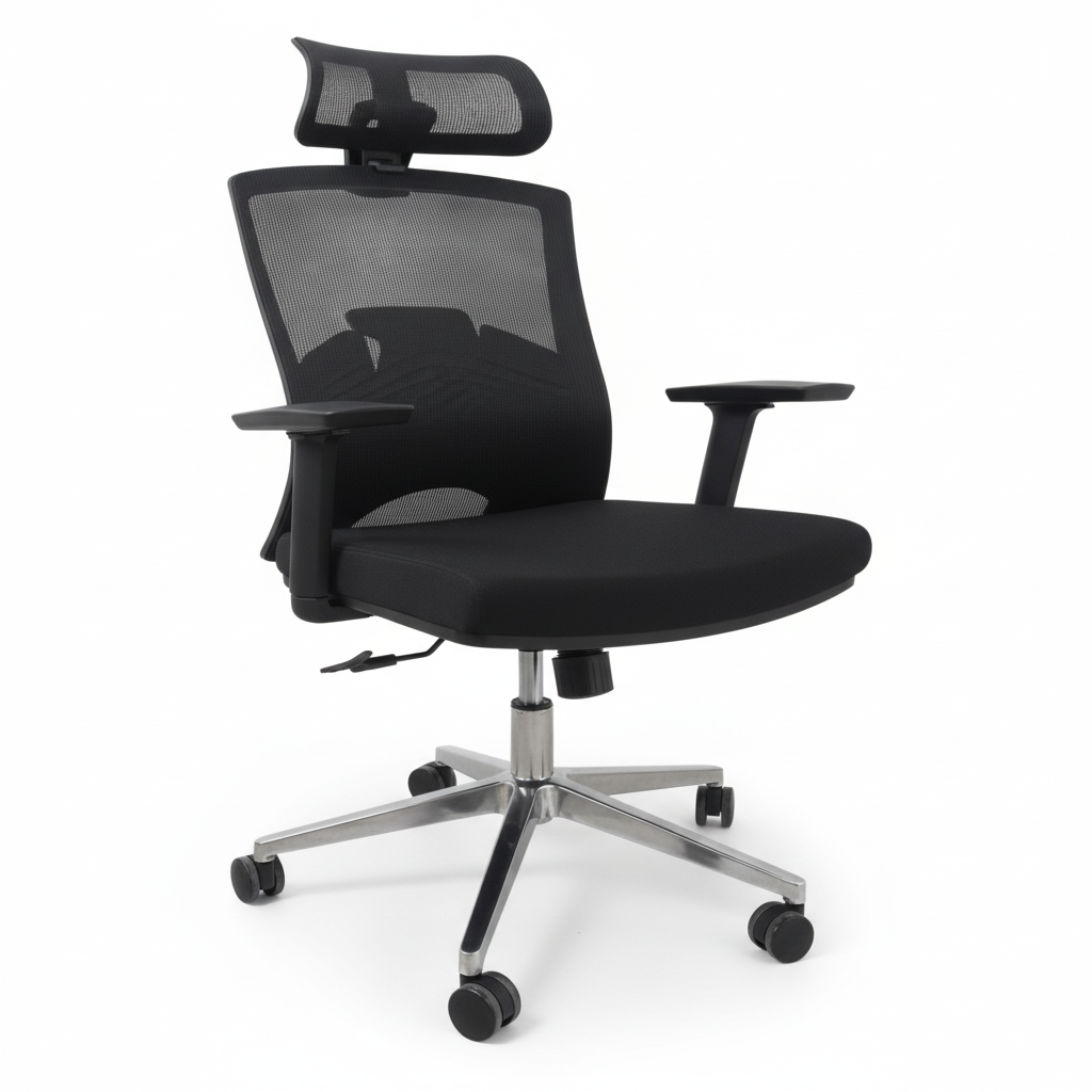 Ergonomic Mesh High Back Office Chair with Headrest UAE | Premium Executive Chair Dubai | IH 812-H