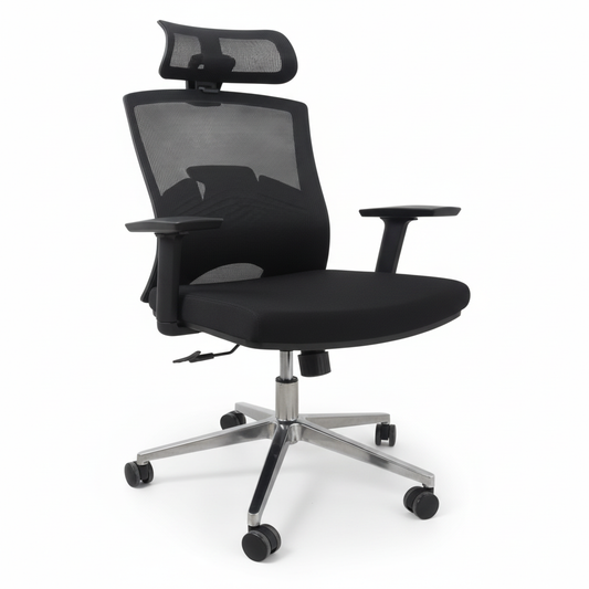 Ergonomic Mesh High Back Office Chair with Headrest UAE | Premium Executive Chair Dubai | IH 812-H