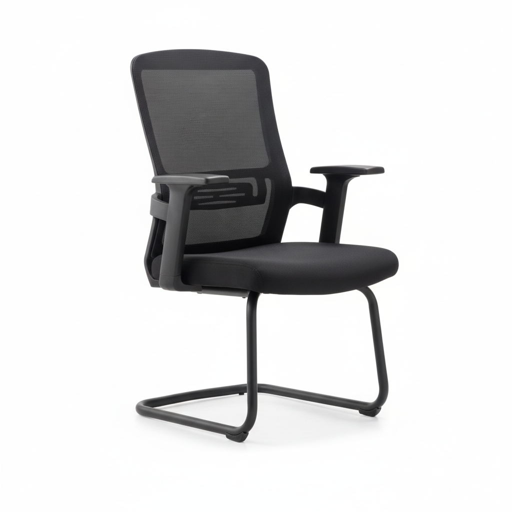 Office Chair Ergonomic with Armrest - Black Mesh Back Chair UAE | Model Ergo VC
