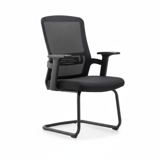 Office Chair Ergonomic with Armrest - Black Mesh Back Chair UAE | Model Ergo VC
