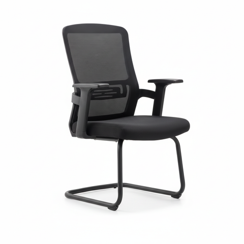 Office Chair Ergonomic with Armrest - Black Mesh Back Chair UAE | Model Ergo VC