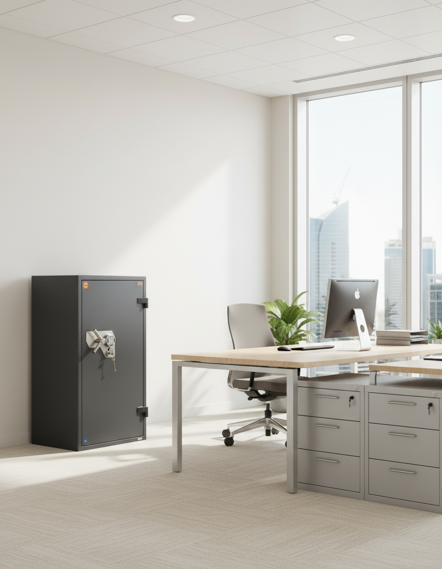 Valberg Garant 165EL Extra Large Digital Fire & Anti-Theft High Security Safe Dubai UAE