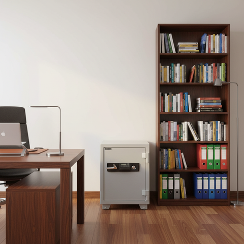 Eagle ES-065 Fire-Resistant Safe – Digital + Key Lock System