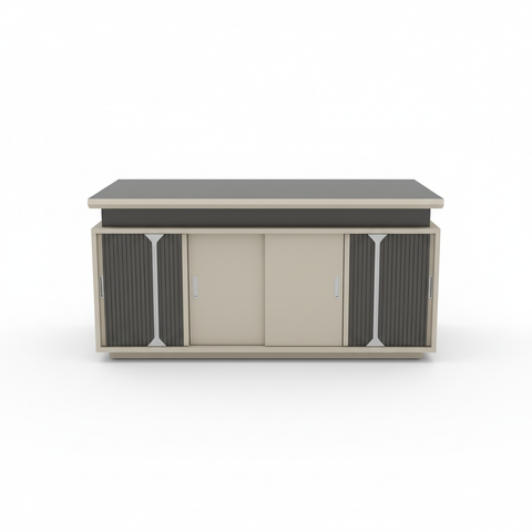 Office Desk 1.4m Purple Gold & Light Khaki UAE | 140x70x75cm Premium Workstation | IH 6214