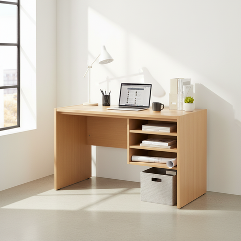 Office Desk Beech IH 2305 BCH | Premium Wooden Desk UAE
