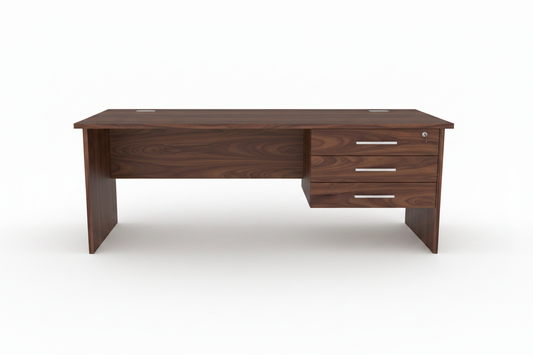Office Desk Walnut IH 120 WLT | Premium Workspace Furniture UAE