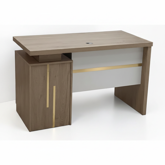 Office Table IH-T722-BEI | Beige Modern Desk 120cm & 140cm