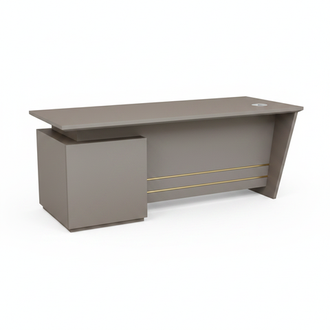 Office Desk White Background