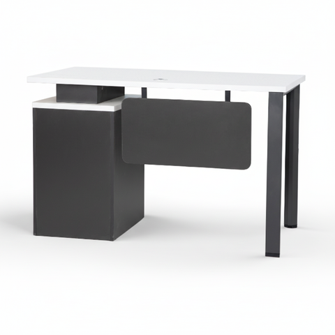 Office Table 1.2M White - Premium Desk for UAE Offices | IH 112