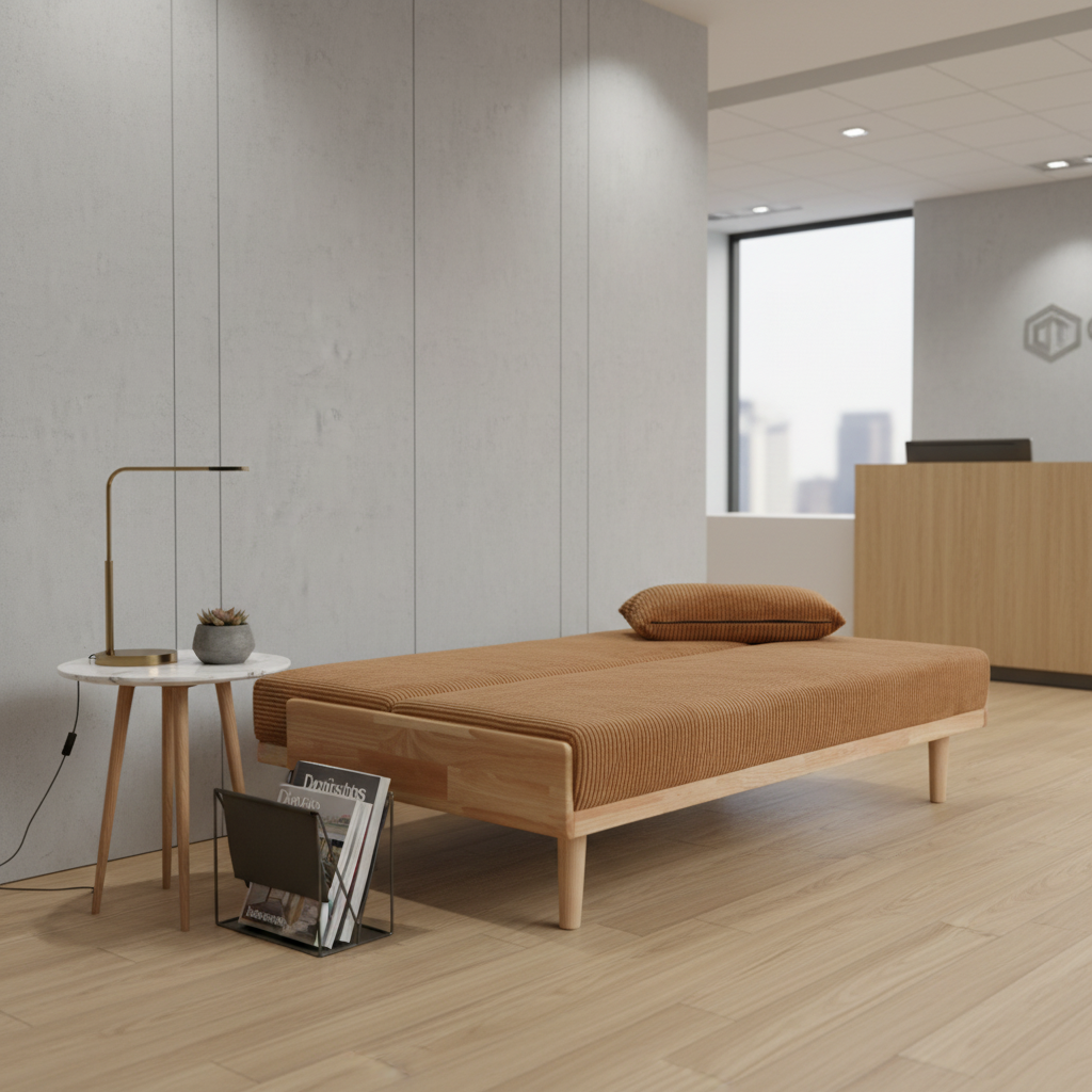 Sofa Cumbed Brown | Convertible Sofa Bed UAE | IH SB-1172