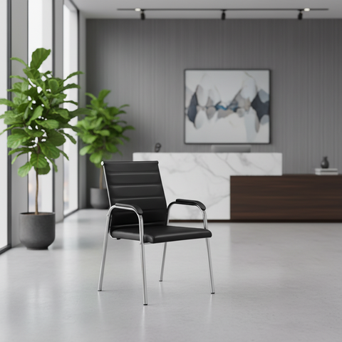 Visitor Chair Black IH 3030 V BLK | Premium Office Seating UAE