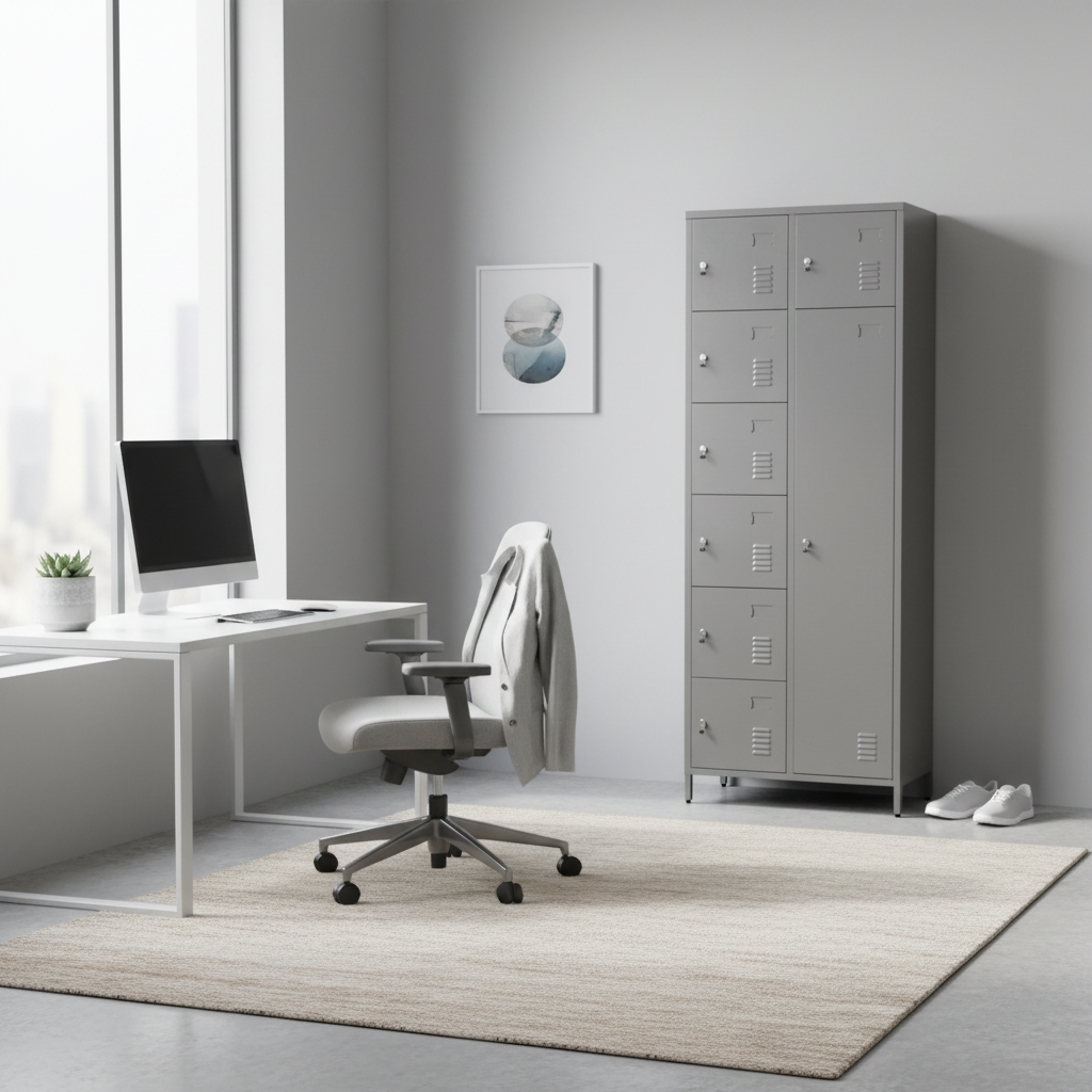 Metal 8 Doors Duplex Locker | Office Storage UAE | IH 2L-8D