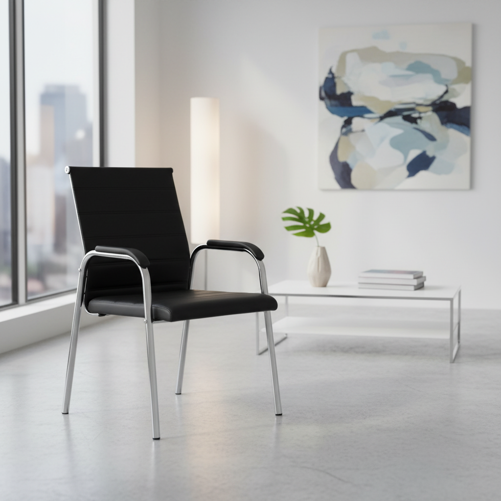 Visitor Chair Black IH 3030 V BLK | Premium Office Seating UAE