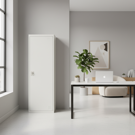 Metal One Door Locker IH CC8T | Grey Storage Cabinet UAE