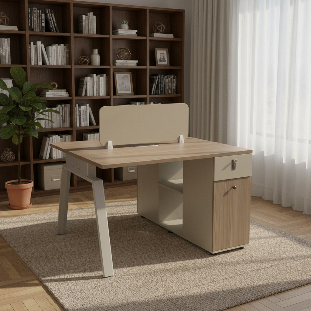 Two Person Work Station IH 2170 | Dual Office Desk UAE